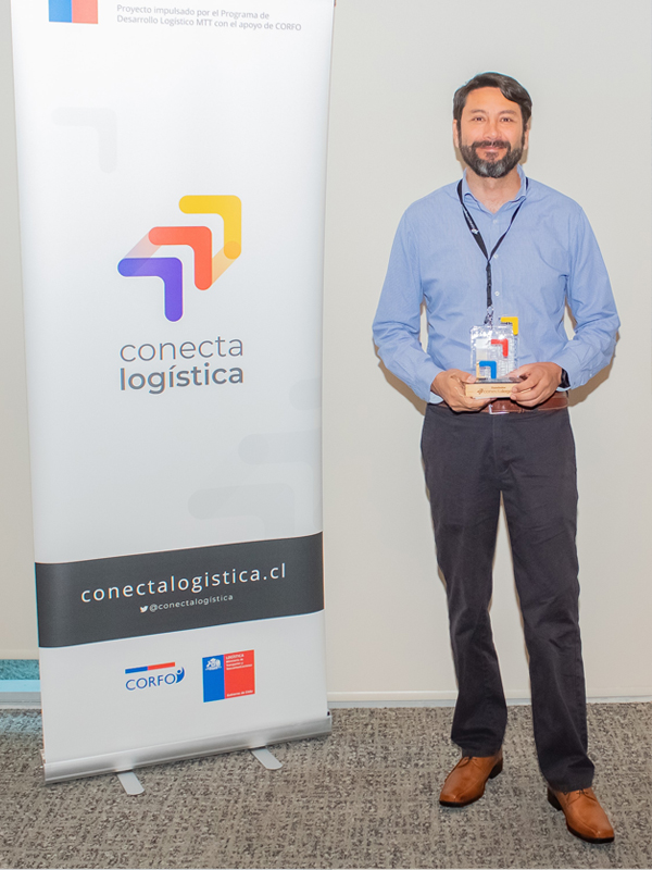 Eugenio Soto, Melón, en el aniversario de Conecta Logística